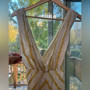 Free people linen jumper size 4